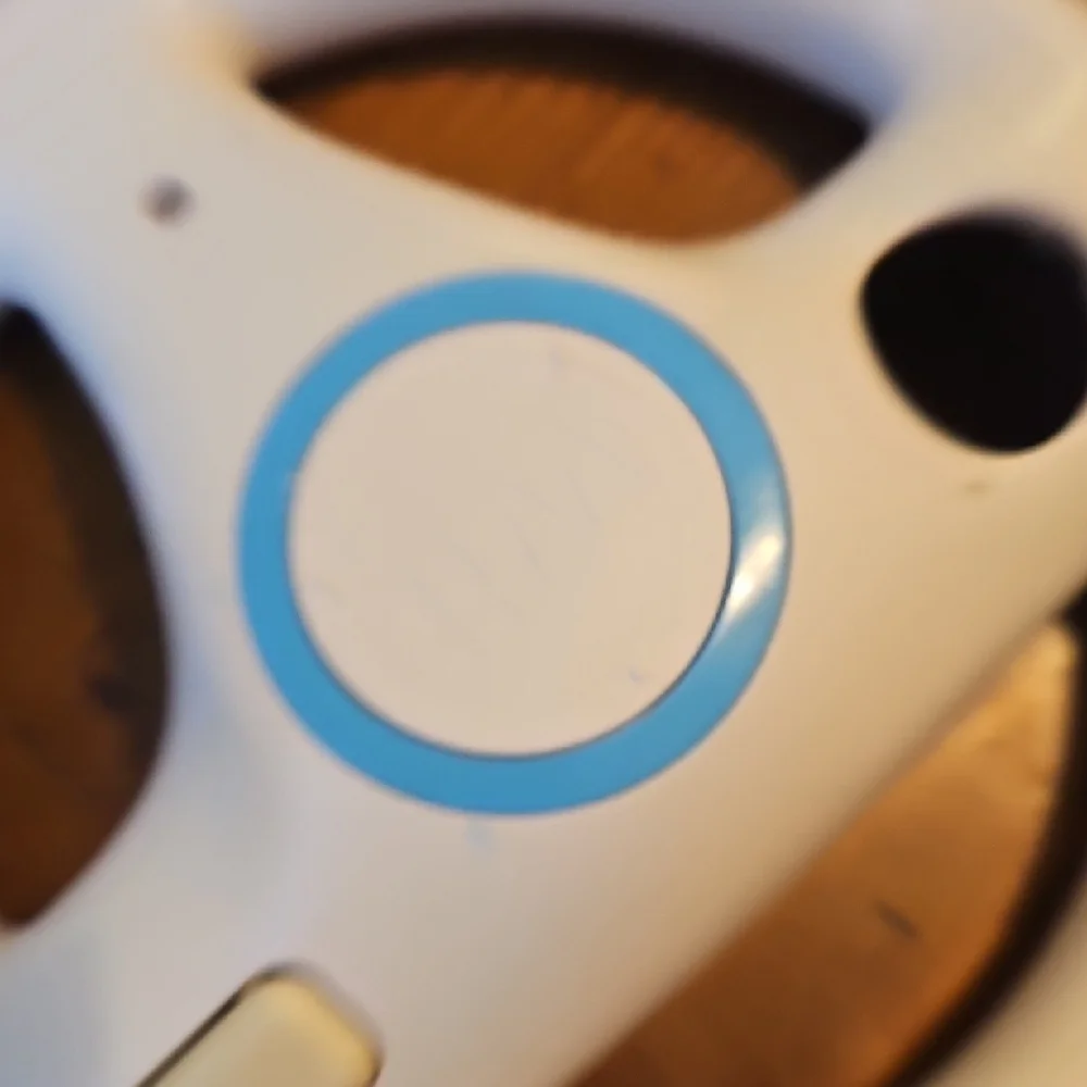 Set Of 2 Nintendo Wii White Racing Wheel Controller Holders